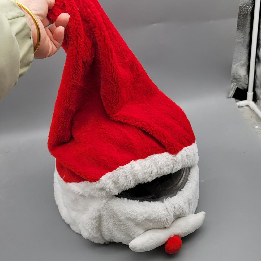 Santa helmet cover details