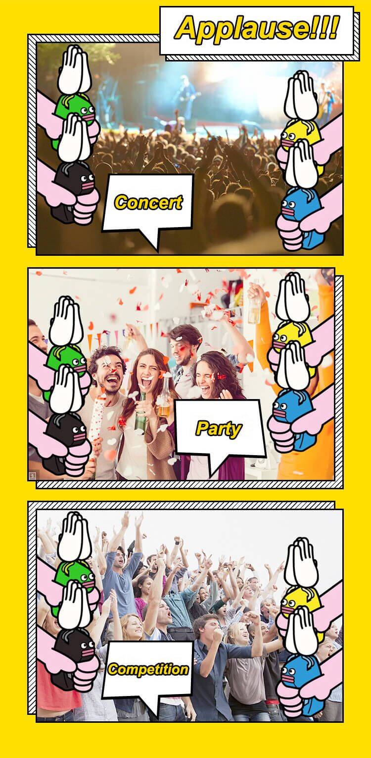 Palm clapper application scenarios